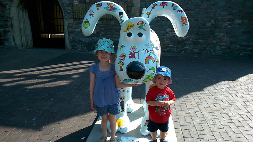 The best free family days out in Somerset - Bristol Gromit sculpture trail